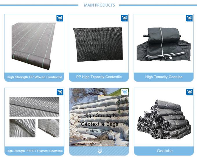 High Strength PP Woven ジオテキスタイル for Aircraft and Aeromodeling Runway