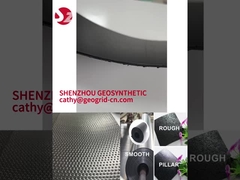 ASTM Standard Agriculture  Pond Liner HDPE Geomembrane Double Smooth  0.5mm Waterproof Membrana